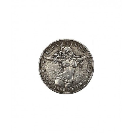Lucky Baby Beauty Girl Badge Coin US Antique Copy Morgan Hobo Nickel Coin Commemorative Toy $16.58 Miniature Novelty Toys