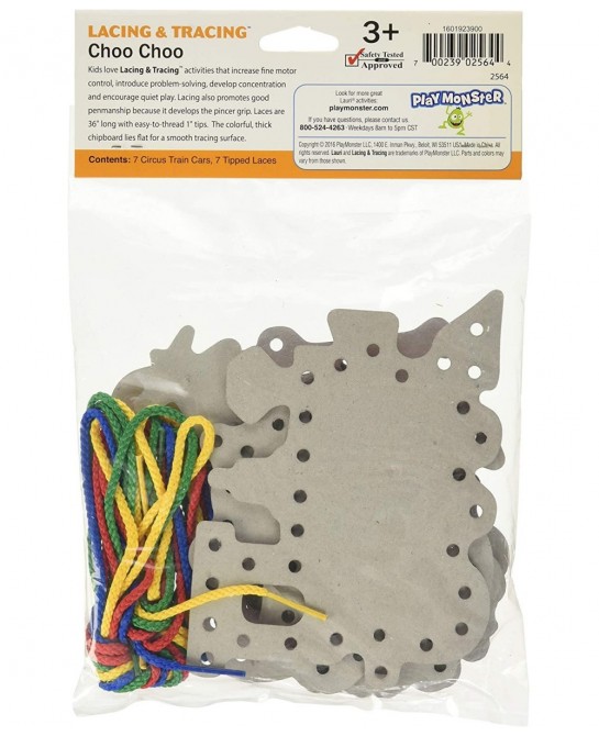 Lacing & Tracing - Choo Choo Set $22.33 Magnetic & Felt Playboards