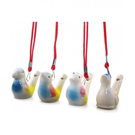 4PCS Water Bird Whistle Toys of Ceramic with Hanging Rope Toys for Kids Birthday Gift Party Gifts Easter Gifts $25.03 Noisema...