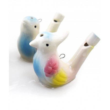 4PCS Water Bird Whistle Toys of Ceramic with Hanging Rope Toys for Kids Birthday Gift Party Gifts Easter Gifts $25.03 Noisema...