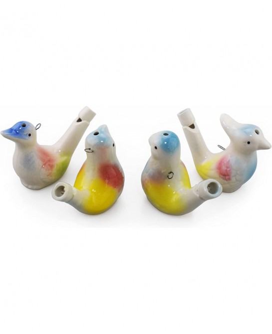 4PCS Water Bird Whistle Toys of Ceramic with Hanging Rope Toys for Kids Birthday Gift Party Gifts Easter Gifts $25.03 Noisema...