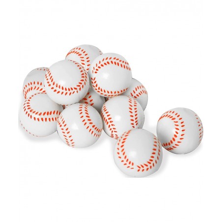 Baseball Party Favors Mini Foam Sport Balls 12 Pcs Baseball Stress Balls Prefect for Adults Kids Anxiety Relieve Pressure Squ...