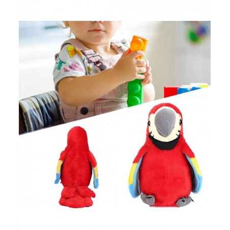 Recording Learning Talking Plush Natural Handcrafts Talking Plush Interactive Toys for Interactive Puzzle Game for Stimulate ...
