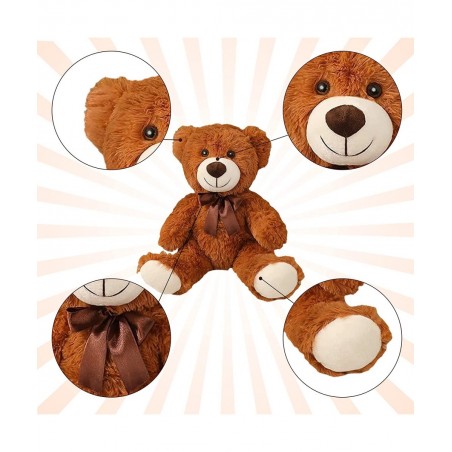 6Pack Plush Toys 14 Inches Teddy Bear Stuffed Animals Gifts for Baby Shower Birthday Xmas Valentines Day $64.76 Stuffed Anima...