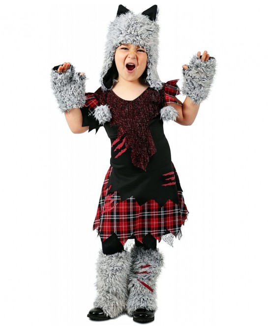 Wicked Werewolf Girl's Costume $23.52 Kids' Costumes