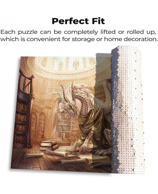 Jigsaw Puzzles 1000 Pieces for Adults - Dragon Puzzle - for Adults Teens Educational Toys Gifts(29.5x19.7 Inches) $38.10 Jigs...