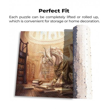 Jigsaw Puzzles 1000 Pieces for Adults - Dragon Puzzle - for Adults Teens Educational Toys Gifts(29.5x19.7 Inches) $38.10 Jigs...