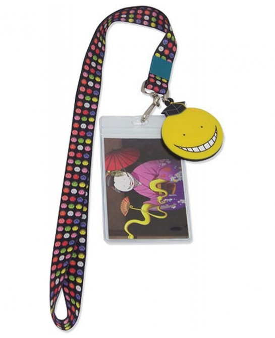 Assassination Classroom - Koro Sensei Plush Faces Lanyard $31.60 Plush Figure Toys