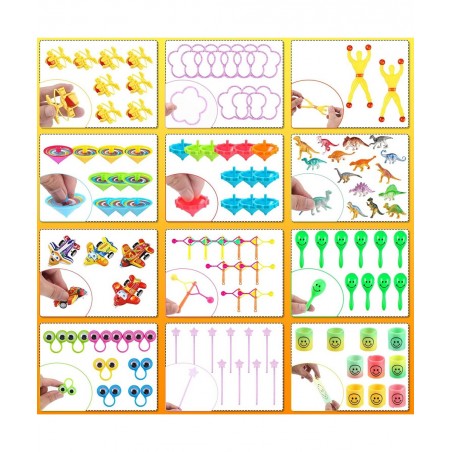 254 Pcs Party Favors for Kids 4-8 8-12 Carnival Prizes Birthday Gift Toys Stocking Stuffers Treasure Box Toys School Classroo...