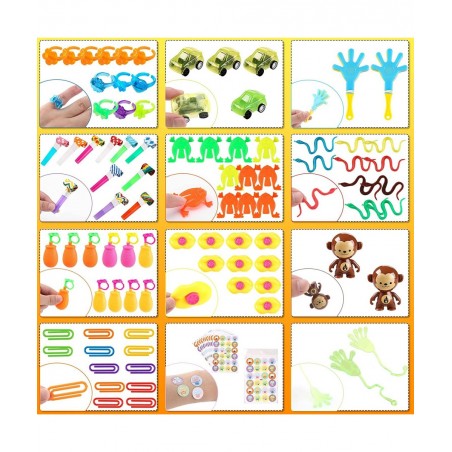 254 Pcs Party Favors for Kids 4-8 8-12 Carnival Prizes Birthday Gift Toys Stocking Stuffers Treasure Box Toys School Classroo...