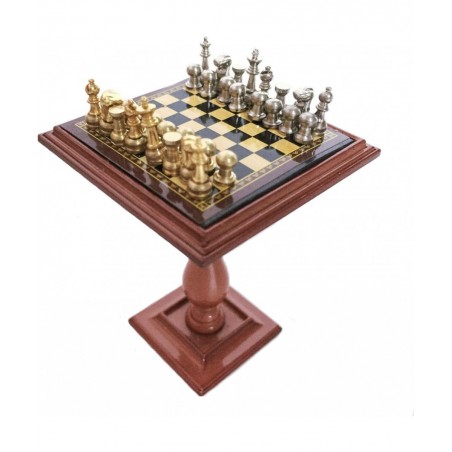 Miniature Chess Set and Table Magnet Chess Pieces 1:12 Dollhouse Accessories $38.39 Dollhouse Accessories
