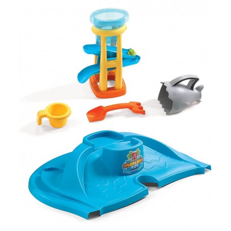 Splash N Scoop Bay Sand and Water Table Multicolor Deluxe Pack: Includes 7 Piece Accessory Set $113.76 Sandboxes & Beach Toys