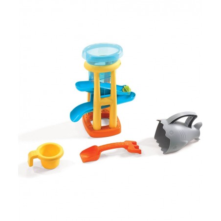 Splash N Scoop Bay Sand and Water Table Multicolor Deluxe Pack: Includes 7 Piece Accessory Set $113.76 Sandboxes & Beach Toys