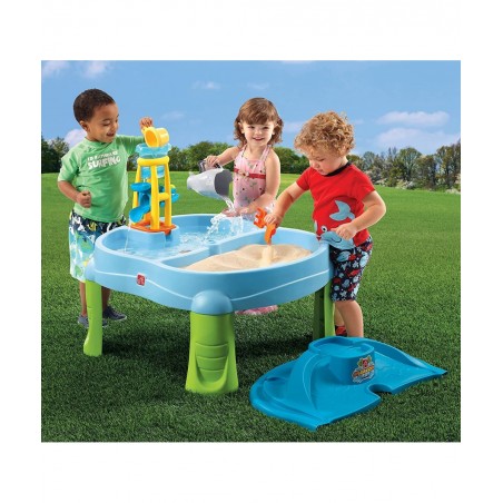 Splash N Scoop Bay Sand and Water Table Multicolor Deluxe Pack: Includes 7 Piece Accessory Set $113.76 Sandboxes & Beach Toys