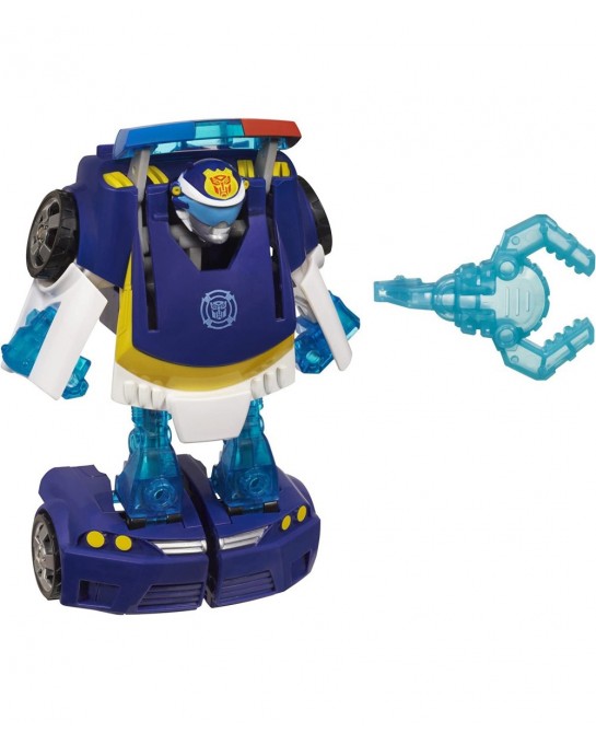 Heroes Transformers Rescue Bots Energize Chase the Police-Bot Action Figure Ages 3-7 (Amazon Exclusive) $19.41 Action Figures