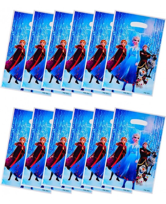 30PCS Frozen-themed Plastic Treat Bags Birthday Party Favor Bags Party Gift Goody Bags for Kids Birthday Frozen Party $15.95 ...