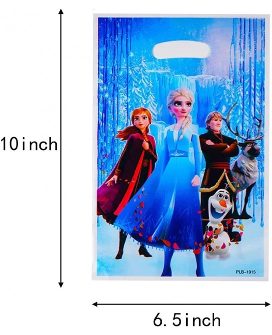 30PCS Frozen-themed Plastic Treat Bags Birthday Party Favor Bags Party Gift Goody Bags for Kids Birthday Frozen Party $15.95 ...