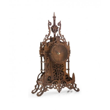3D Wooden Puzzle Clock Model Kits Wood Puzzle Clock for Adults - Tower Clock 47pcs Jigsaw Laser Cut Puzzle $50.57 3-D Puzzles