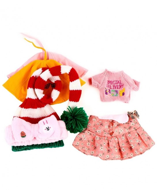 1Set Cartoon Stuffed Duck Clothing Plush Duck Clothing Accessorie Duck Plush Doll Clothes Plush Duck Clothes for 30cm Plush D...