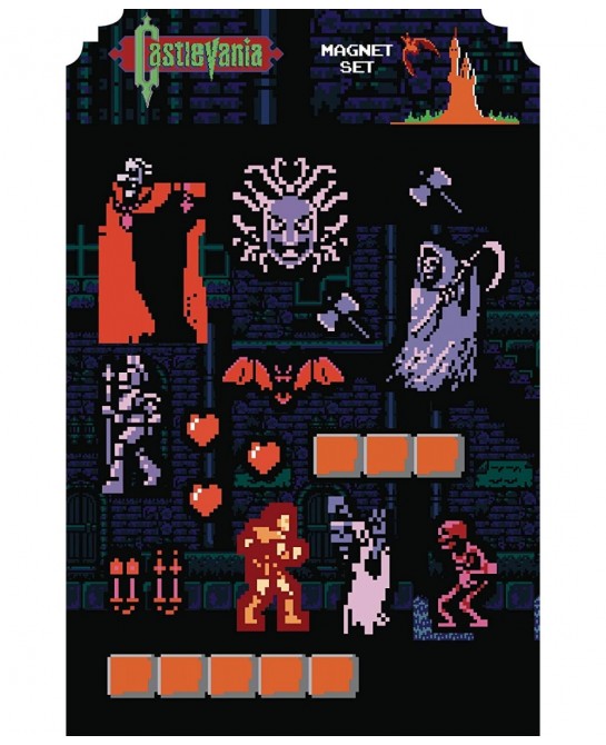Castlevania Magnet Set Multicolor $19.40 Kids' Play People Figures