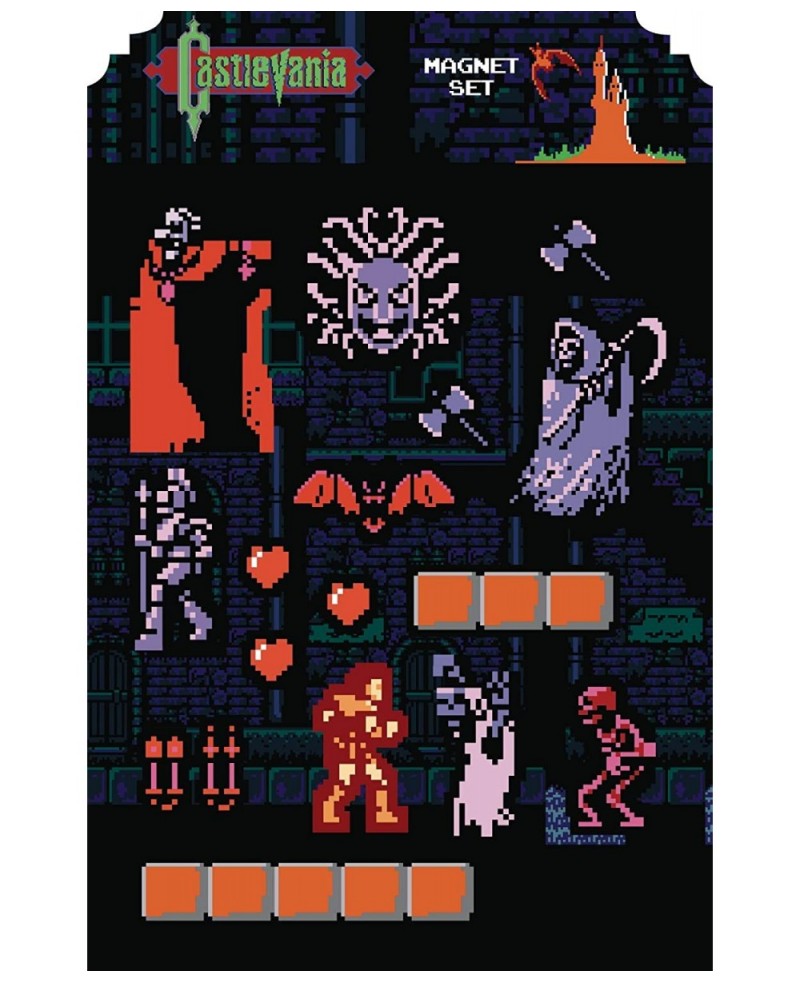 Castlevania Magnet Set Multicolor $19.40 Kids' Play People Figures