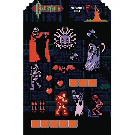 Castlevania Magnet Set Multicolor $19.40 Kids' Play People Figures