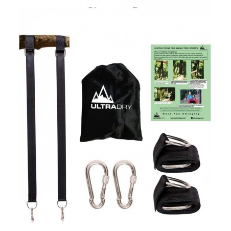 Tree Swing Hanging Kit Straps for Baby Swings Tire Swings Hammocks Swingset Accessories Outdoor $40.72 Play Sets & Playground...
