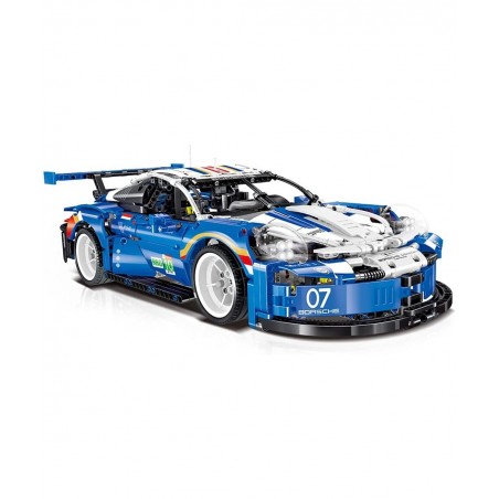 Brick Construction Toy Technique Building Blocks and Engineering Toy Adult Collectible Model Cars Kits to Build 1:12 Scale Ra...