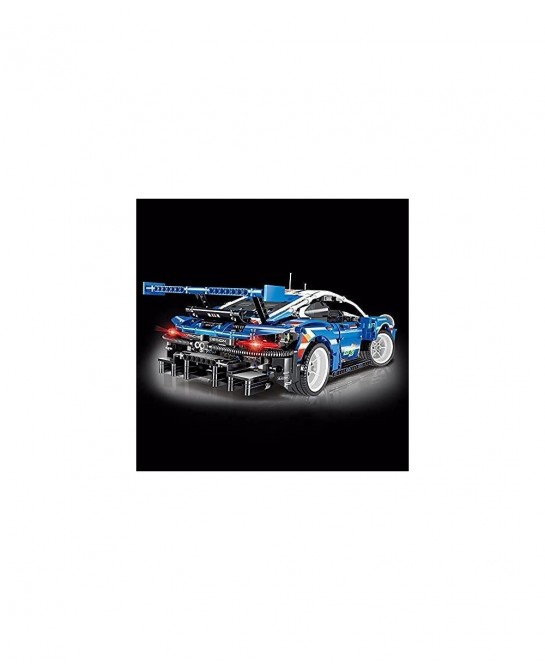 Brick Construction Toy Technique Building Blocks and Engineering Toy Adult Collectible Model Cars Kits to Build 1:12 Scale Ra...