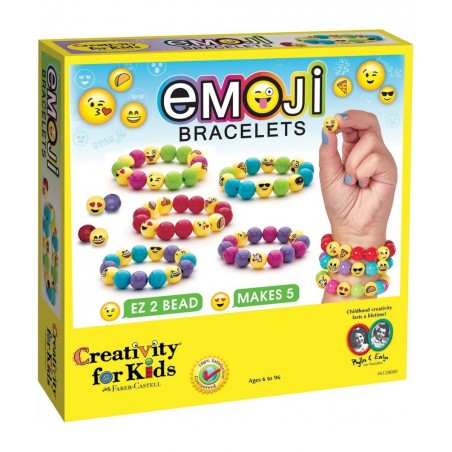 Emoji Bracelets Makes 5 Bead Bracelets - Arts and Crafts Jewelry Making for Kids $18.28 Kids' Drawing & Writing Boards