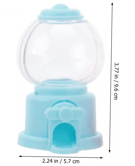 4pcs Gumball Machine 3.7 inch Mini Candy Dispenser Plastic Gumball Machines for Kids Party Favor (Random Color) $31.70 Kids' ...
