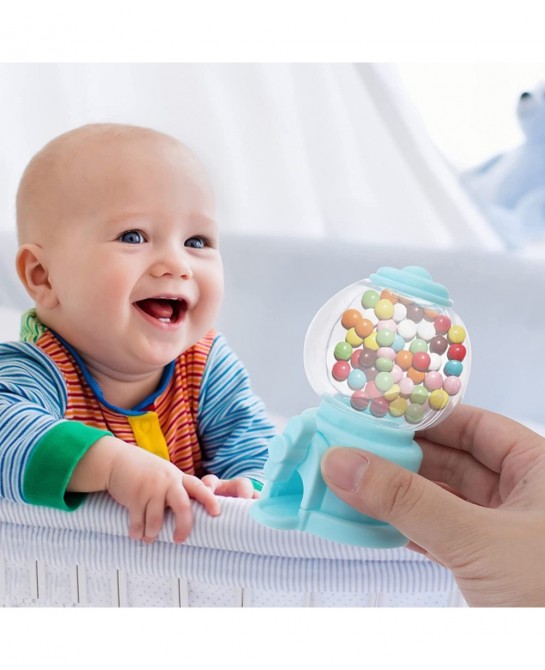 4pcs Gumball Machine 3.7 inch Mini Candy Dispenser Plastic Gumball Machines for Kids Party Favor (Random Color) $31.70 Kids' ...