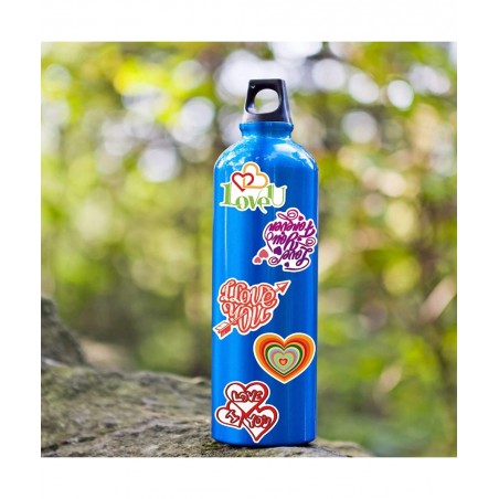 Valentine's Day Stickers for Water Bottles Big 50 Pack Cute Stickers for Kids Teens Girls Adults Perfect for Waterbottle Lapt...
