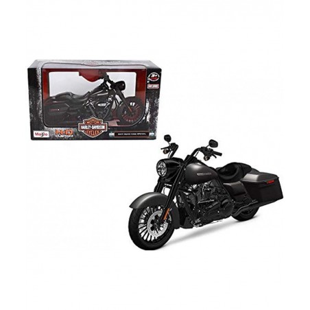 2017 Harley Davidson King Road Special Black Motorcycle Model 1/12 32336 Toy $29.97 Play Figure Vehicles