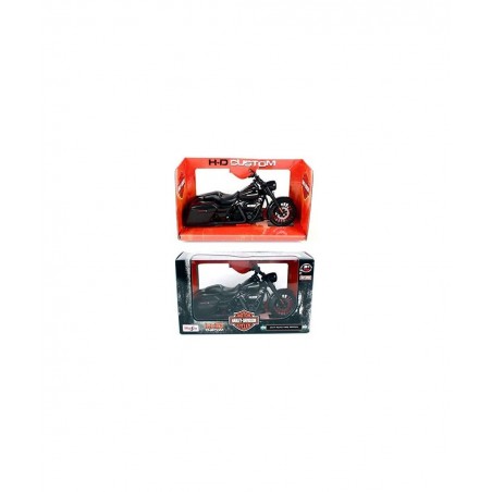 2017 Harley Davidson King Road Special Black Motorcycle Model 1/12 32336 Toy $29.97 Play Figure Vehicles