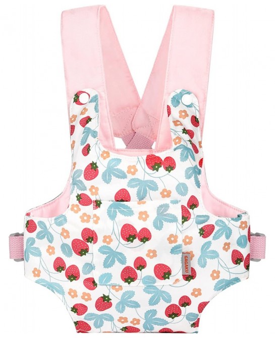 Baby Doll Carrier Stuffed Animal Carrier for Girls Doll Accessory Adjustable Straps for 12 to 24 inch Reborn Baby Dolls - Pin...