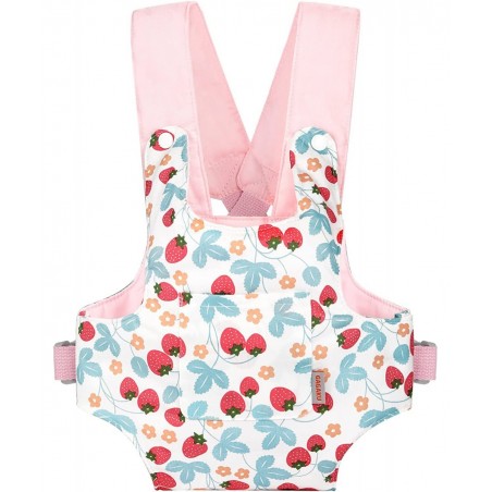 Baby Doll Carrier Stuffed Animal Carrier for Girls Doll Accessory Adjustable Straps for 12 to 24 inch Reborn Baby Dolls - Pin...