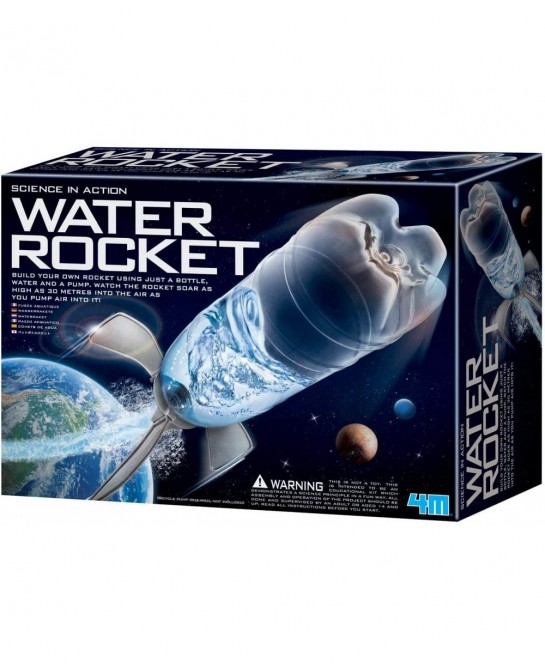4605 Water Rocket Kit - DIY Science Space Stem Toys Gift for Kids & Teens Boys & Girls & Crystal Growing Science Experimental...