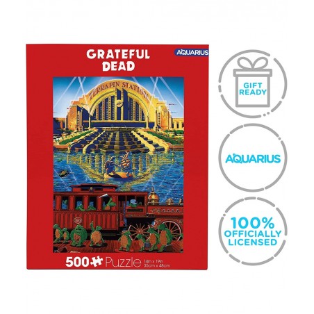 Grateful Dead Puzzle (500 Piece Jigsaw Puzzle) - Glare Free - Precision Fit - Officially Licensed Grateful Dead Merchandise &...