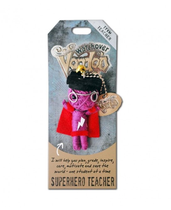 Superhero Teacher Novelty 5 inches $18.19 Dolls