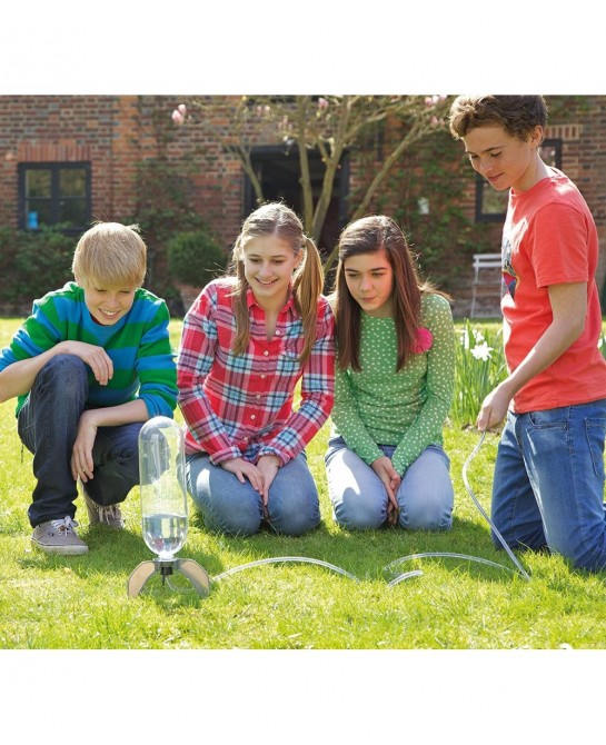 4605 Water Rocket Kit - DIY Science Space Stem Toys Gift for Kids & Teens Boys & Girls & Crystal Growing Science Experimental...