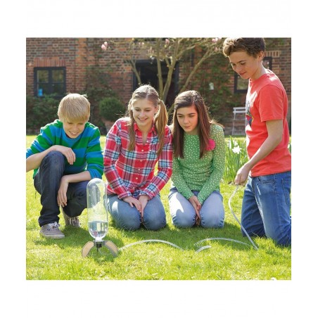 4605 Water Rocket Kit - DIY Science Space Stem Toys Gift for Kids & Teens Boys & Girls & Crystal Growing Science Experimental...