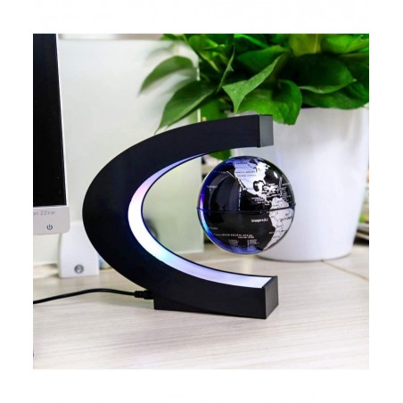 Magnetic Levitating Globe with LED Light Cool Tech Gift for Men Father Boys Birthday Gifts for Kids Floating Globes World Des...