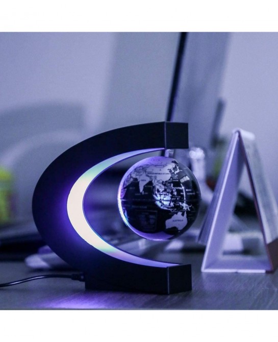 Magnetic Levitating Globe with LED Light Cool Tech Gift for Men Father Boys Birthday Gifts for Kids Floating Globes World Des...