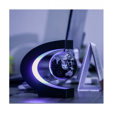 Magnetic Levitating Globe with LED Light Cool Tech Gift for Men Father Boys Birthday Gifts for Kids Floating Globes World Des...