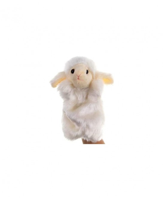 Sheep Hand Puppets Plush Animal Toys for Imaginative Pretend Play Stocking Storytelling White $17.37 Hand Puppets