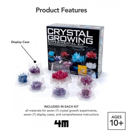 4605 Water Rocket Kit - DIY Science Space Stem Toys Gift for Kids & Teens Boys & Girls & Crystal Growing Science Experimental...