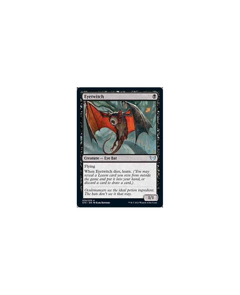 Magic: The Gathering - Eyetwitch (070) - Strixhaven: School of Mages $10.73 Trading Cards & Accessories
