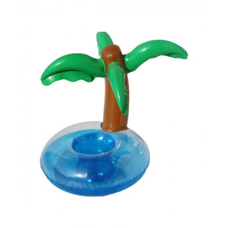 Palm Tree Pool Side Cup Holder Inflatable Water Fun Drink Float $25.30 Swimming Pool & Outdoor Water Toys