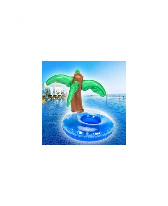 Palm Tree Pool Side Cup Holder Inflatable Water Fun Drink Float $25.30 Swimming Pool & Outdoor Water Toys
